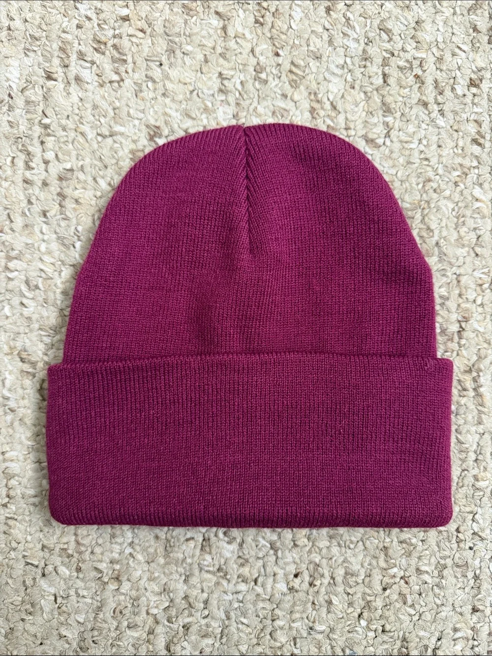 Trader Joe’s Knit Beanie - Burgundy/Purple